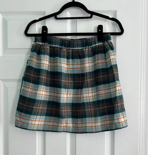 American Eagle Plaid Mini Skirt