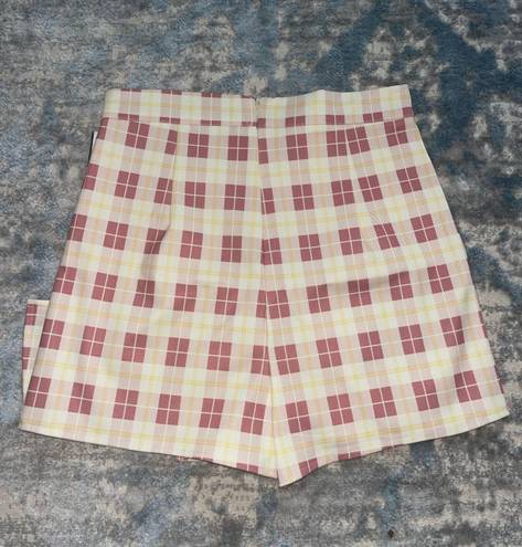 Papaya Pink Wrap Skort