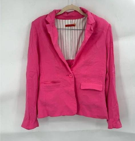 Alice + Olivia  Barbiecore Pink Formal Women Medium Preppy Business Blazer Jacket