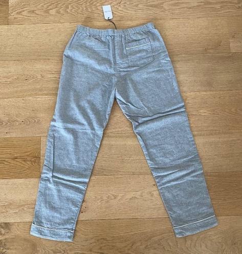 Steven Alan  Boyfriend PJ Top & Pants Set in Gray Melange