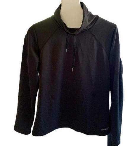 Merrell  Black Cowl Neck Long Sleeve Top