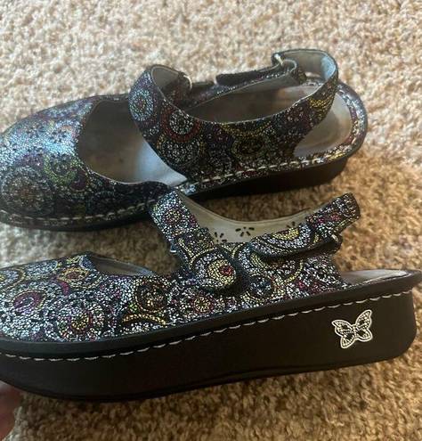 Alegria  Jemma Comfort Shoes Clogs Slingback Mary Jane Spiro Multi