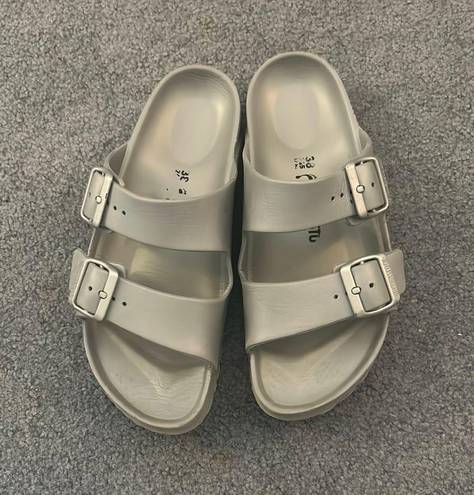 Birkenstock Gray Rubber Birks