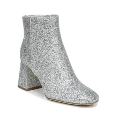 Sam Edelman Circus Glitter Ankle Booties, Size 9.5