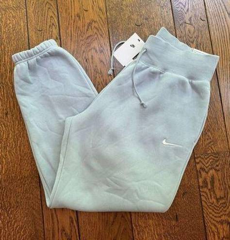 Nike  Phoenix Fleece Women's Medium Sweatpants Blue NWT DQ5887-441