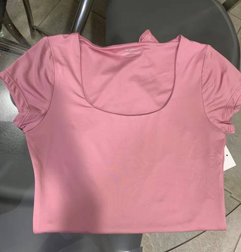 Pink Contour Top