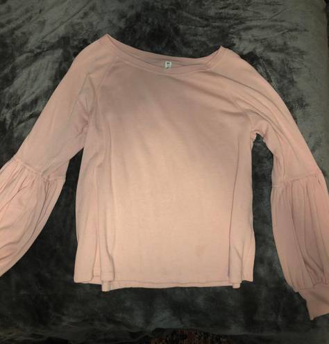 BP light pink  long sleeve