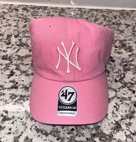 Pink Yankees Hat