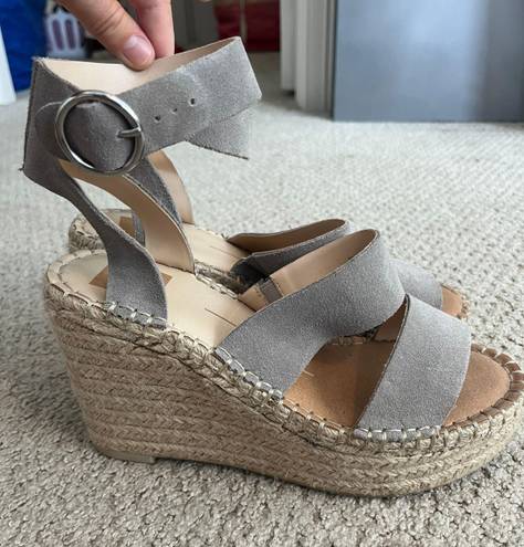 DV by Dolce Vit Dolce Vita Gray Suede Wedges