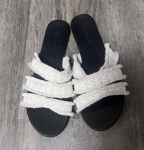 Rothy's Rothy’s white triple band sandals