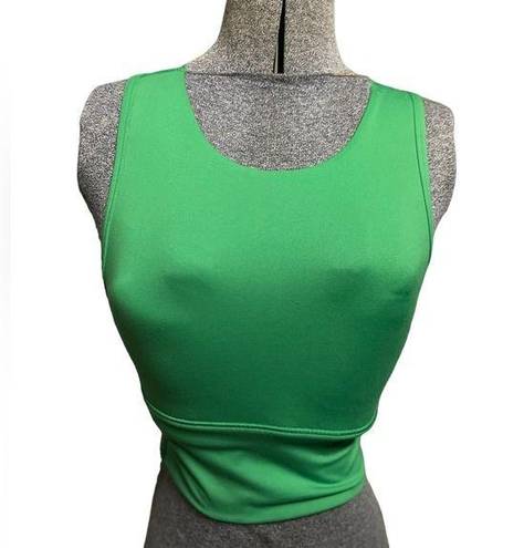 All In Motion NWT  Green Sports Bra Tank Top XS