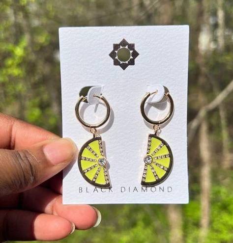 Black Diamond Item 20 - Lime Earrings by 