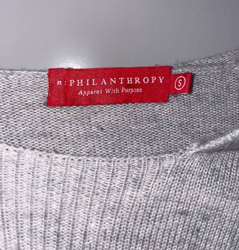 n:philanthropy Philanthropy Gray Hoodie