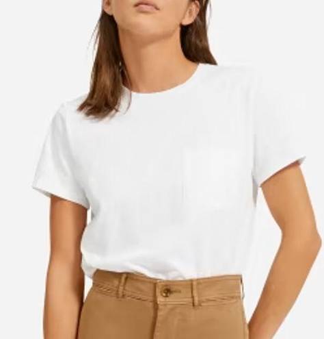 Everlane NWT  The Organic Cotton Box-Cut Pocket Tee in White