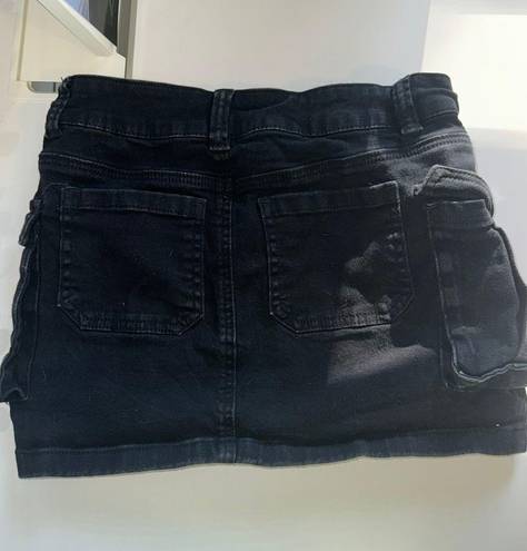 Cargo Skirt Black Size M