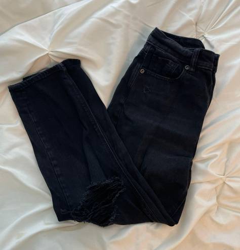 American Eagle Outfitters Black Mom Jeans