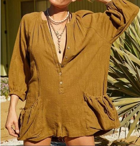 Free People  Sunset Flow Romper Size Small