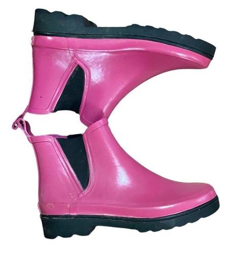 Ralph Lauren Polo Sport Rubber pink rain boots