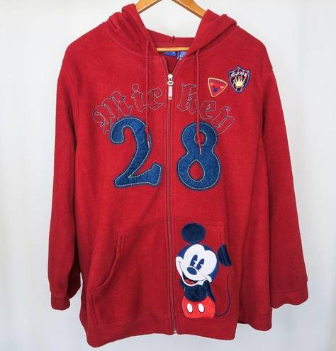 Disney Vintage 90s  Mickey Mouse 28 Fleece Jacket