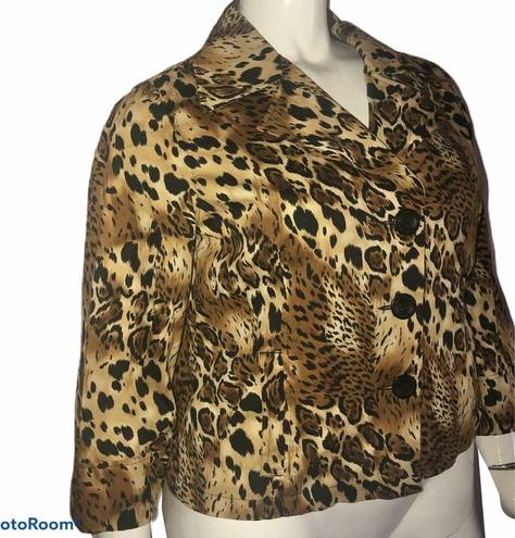 Allison Taylor  tiger print blazer