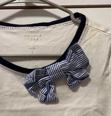 Kate Spade  Broome Street Bow T Shirt