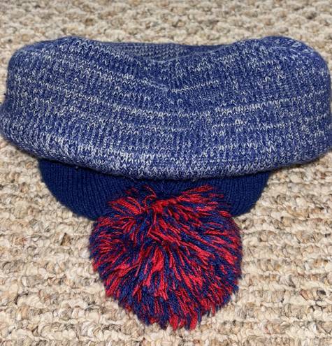 47 Chicago Cubs embroidered World Series knit puff ball beanie