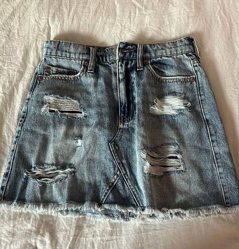 Aeropostale Jean Skirt