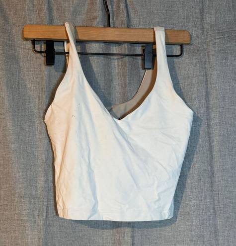 Lululemon White Align Tank Size 6