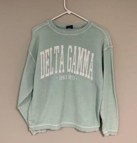 Charles River Apparel Delta Gamma Charles River Corded Crew