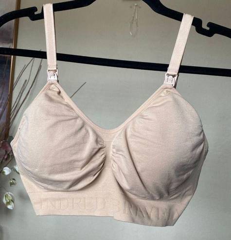 Kindred Bravely Sublime Pumping/Nursing Bras size Large Tan