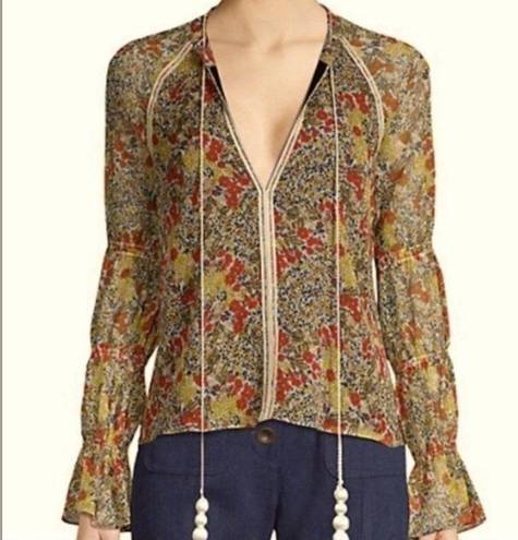 Alexis  Samera Floral Long Sleeve Top Blouse