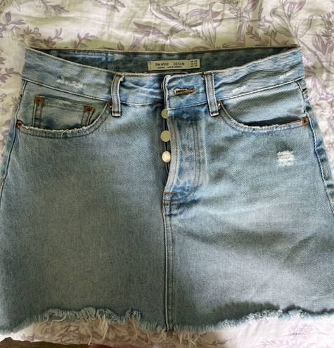 Bershka Jean Skirt