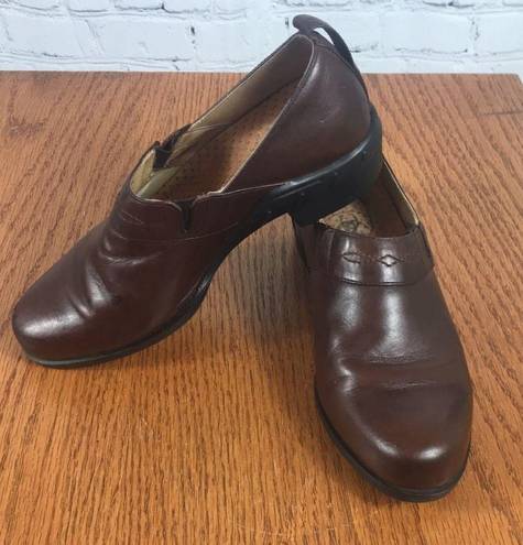 Ariat  paddock slip on leather shoes 52326 brown womens sz 6 GUC