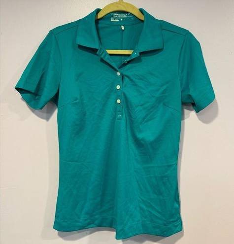 Nike Women’s  golf turquoise polo