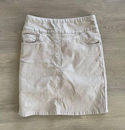 Khaki Cargo Skort Tan Size 6P