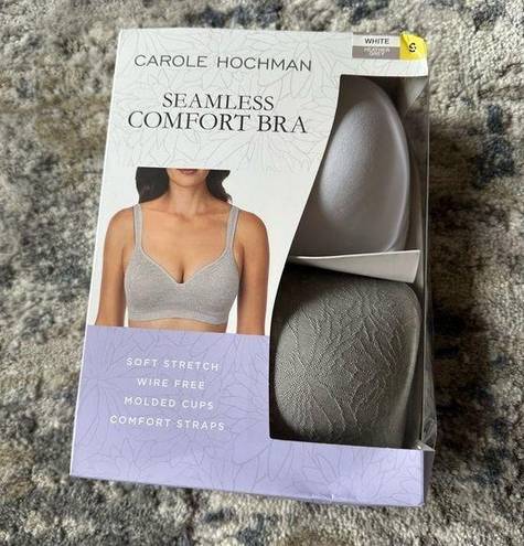 Carole Hochman  Seamless Comfort Bra Wire Free Molded Cups Comfort Straps 2 Pack