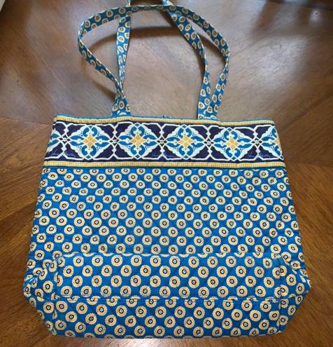 Vera Bradley Quilted Cloth Tote Bag