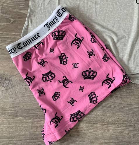 Juicy Couture NWT  Logo Crown Pajama Shorts and Tanktop Sleepwear Set