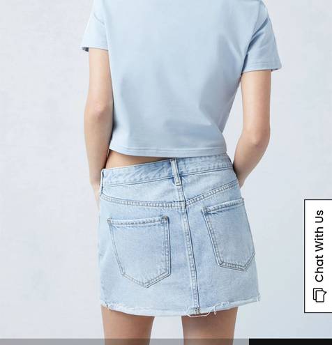 PacSun Denim Mini Skirt