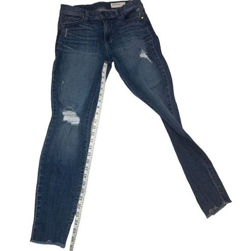 Pistola  Women’s Audrey Mid-Rise Skinny Ankle Raw Hem Jean-28