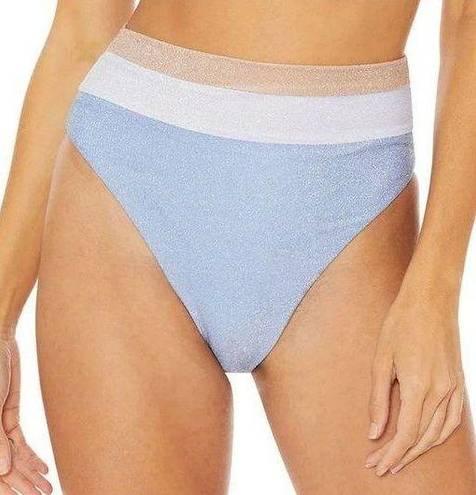 Beach Riot  Swim Bottom Size Large Heidi Frost Colorblock Bikini NEW