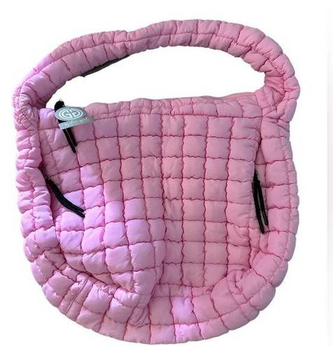 NWT quilted pink Carryall bag