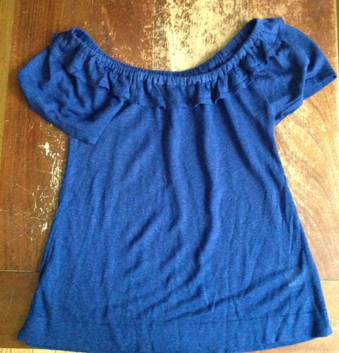 Banana Republic Ruffle Neck Linen Sweater - Sz S