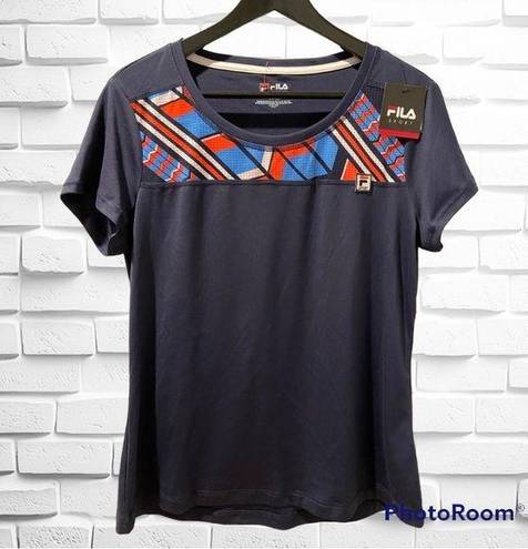 FILA -Sport Performance Short Sleeve Top- TRU-DRY-Women's Large- NWT