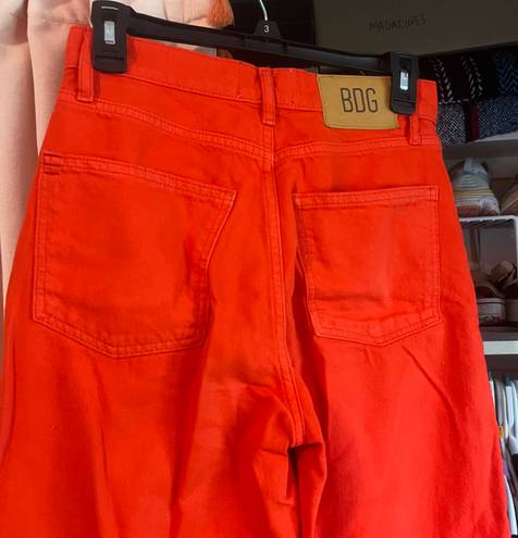 BDG Red-Orange Jeans