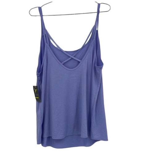 Old Navy Active Purple X-Back Workout Top