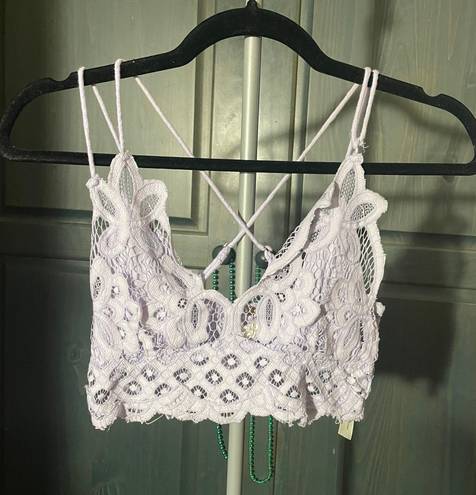 Free People Lace Brallette Crop Top