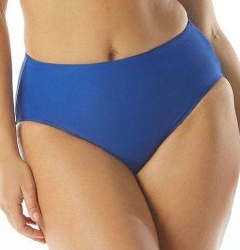 Coco reef  Contours High Waist Bikini Bottoms Swimsuit Blue NEW Large NWT