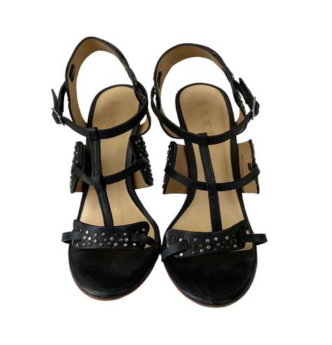 L.A.M.B. Studded High Heel Sandals