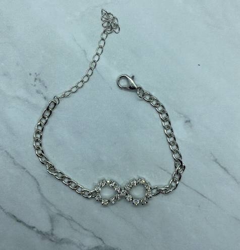 infinity Rhinestone  Bracelet